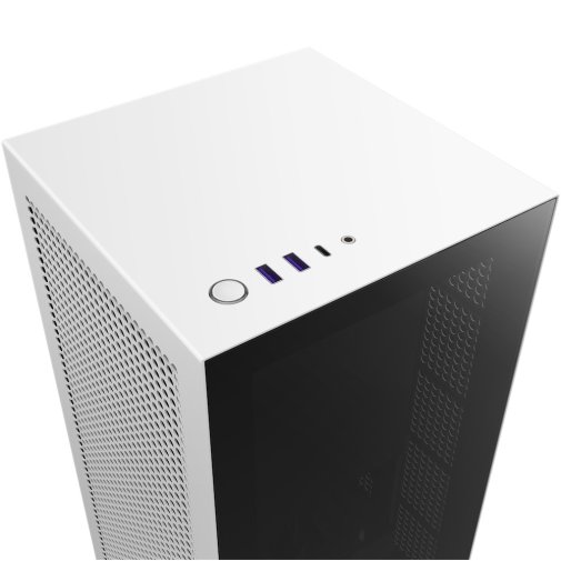 Корпус NZXT H1 Matte White (CS-H11BW-EU)