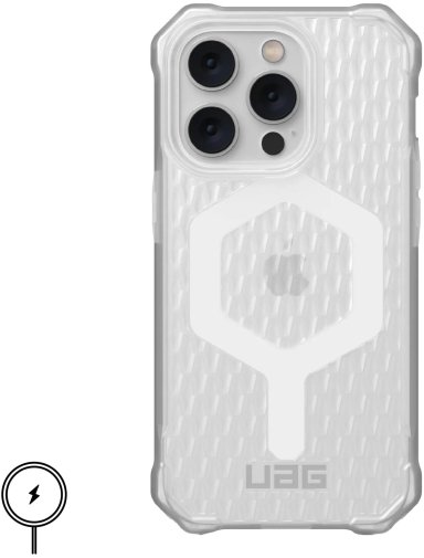 Чохол UAG for Apple iPhone 14 Pro - Essential Armor Magsafe Frosted Ice (114091110243)