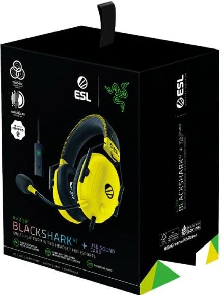 Гарнітура Razer Blackshark V2 with USB ESL Edition (RZ04-03230500-R3M1)