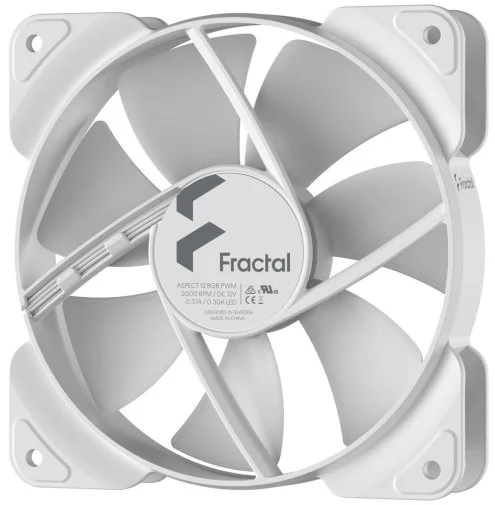 Фото: Кулер FRACTAL DESIGN Aspect 12 RGB PWM White (FD-F-AS1-1209) № 9 | KTC