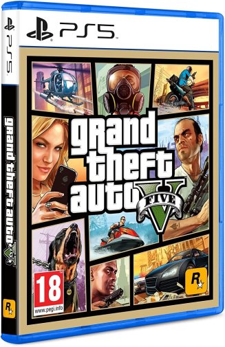 Гра Grand Theft Auto V [PS5, English version] Blu-ray диск