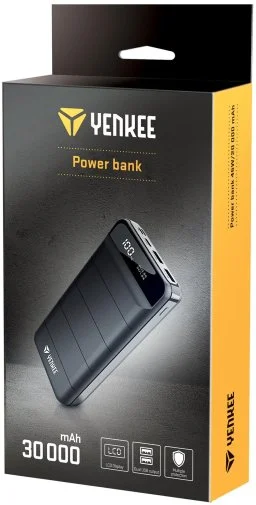 Фото: Батарея універсальна Yenkee YPB 3010 30000mAh Black № 12 | KTC