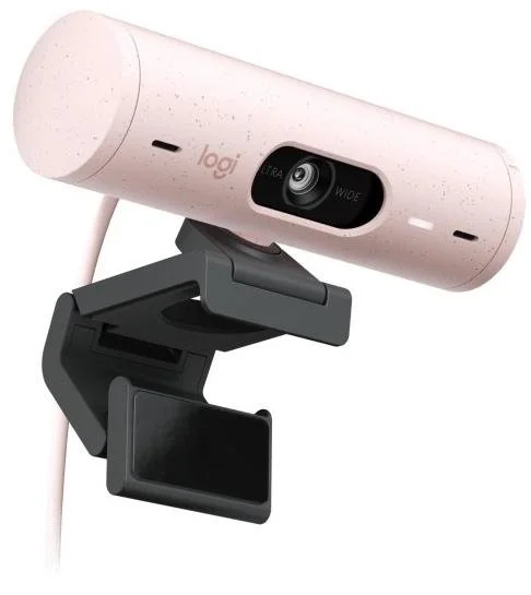 Фото: Web-камера Logitech Brio 500 Rose (960-001421) № 18 | KTC