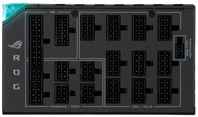 Фото: Блок живлення ASUS 1600W ROG Thor 1600T (ROG-THOR-1600T-GAMING) № 11 | KTC