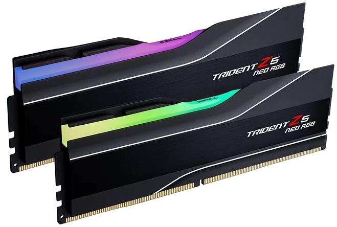 Оперативна пам’ять G.SKILL Trident Z5 Neo RGB Black DDR5 2x32GB (F5-6000J3238G32GX2-TZ5NR)