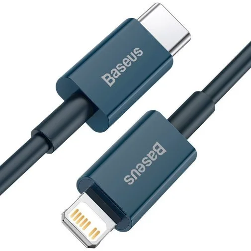 Фото: Кабель Baseus Superior Series Fast Charging PD 20W Type-C / Lightning 2m Blue (CATLYS-C03) № 5 | KTC