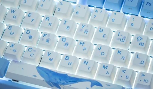 Фото: Клавіатура Varmilo VEA108 Sea Melody Cherry Mx Silent Red UKR/ENG/RU Multicolor (A26A038A6A1A06A033) № 15 | KTC
