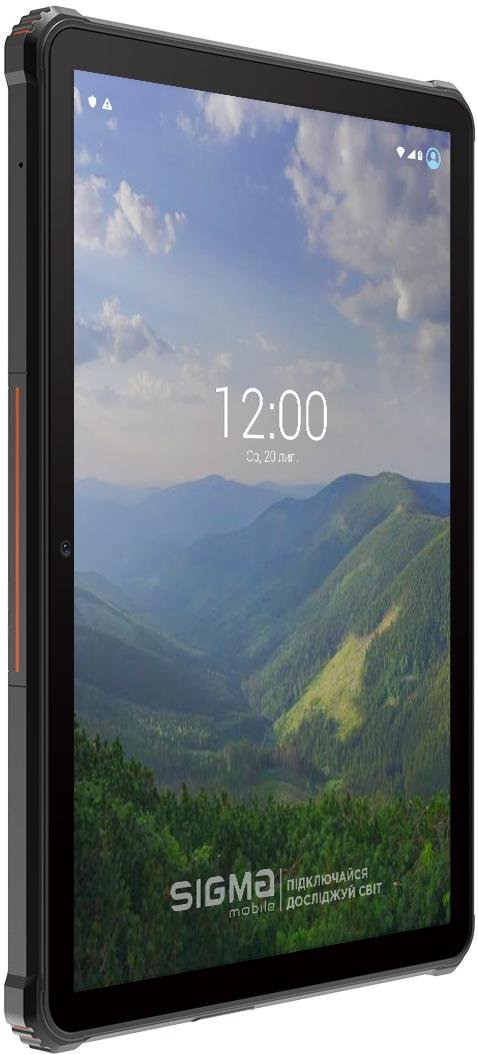 Планшет SIGMA Mobile Tab A1025 X-treme Black/Orange