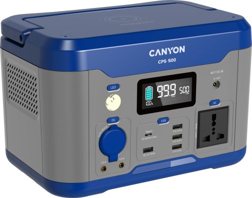 Зарядна станція Canyon CPS-500 515Wh 139200mAh 500W (CND-PS15UNS)