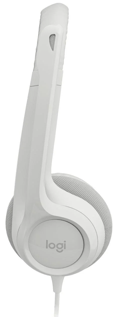 Фото: Гарнітура Logitech H390 USB Off White (981-001286) № 16 | KTC
