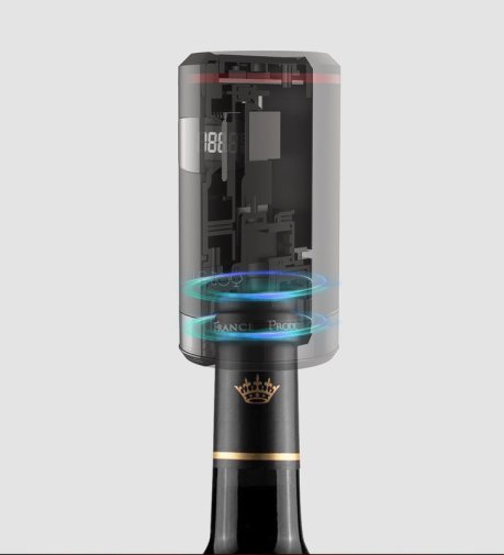 Cтопор для вина Circle Joy Xiaomi Electric Wine Bottle Opener Black/Red CJ-JFS03
