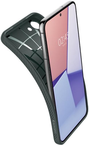 Чохол Spigen for Samsung Galaxy S23 Plus - Liquid Air Abyss Green (ACS05667)