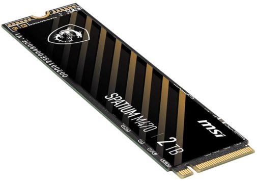 SSD-накопичувач MSI Spatium M470 2280 PCIe 4.0 x4 NVMe 1.3 2TB (S78-440Q470-P83)