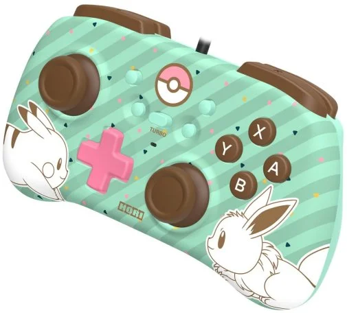 Фото: Геймпад Hori Horipad Mini Pikachu Eevee Nintendo Switch Green (873124009040) № 8 | KTC