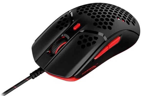 Фото: Миша HyperX Pulsefire Haste Black/Red (4P5E3AA) № 9 | KTC