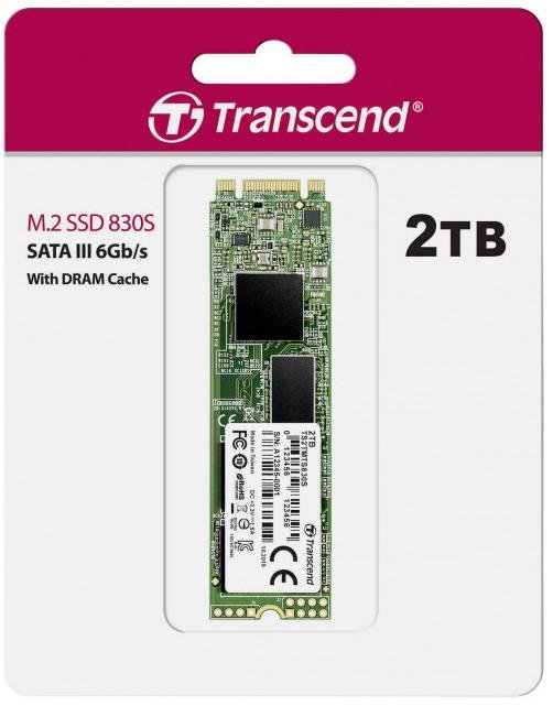 SSD-накопичувач Transcend 830S 2280 SATAIII 2TB (TS2TMTS830S)