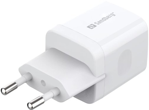 Зарядний пристрій Sandberg USB-C AC Charger PD20W White (441-42)