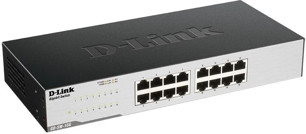 Фото: Комутатор D-Link GO-SW-16G (GO-SW-16G/E) № 5 | KTC