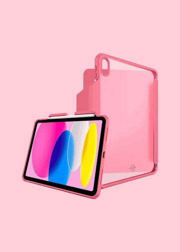 Чохол для планшета iTSkins for Apple iPad 10.9 10gen - Hybrid R Solid Folio Pink (APD3-HBSFO- PINK)