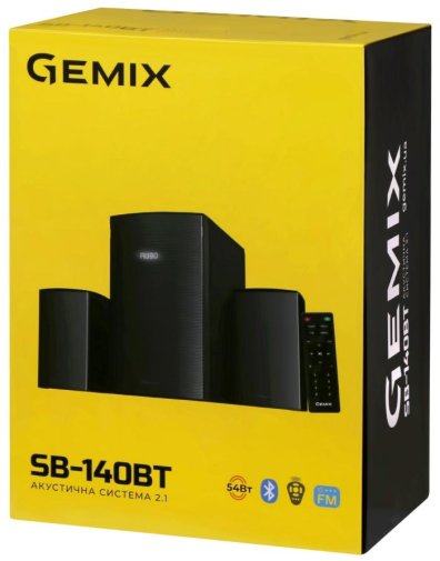 Колонки Gemix SB-140BT Black