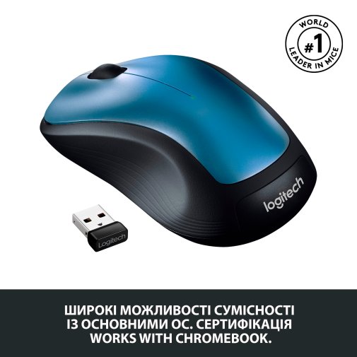 Миша Logitech M310 New Generation Wireless Peacock Blue (910-005248)