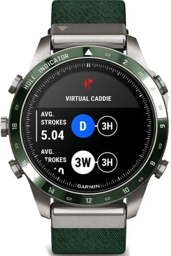 Фото: Смарт годинник Garmin MARQ Golfer Gen 2 (010-02648-21) № 15 | KTC