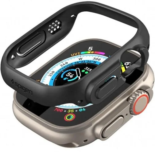 Фото: Чохол Spigen for Apple Watch Ultra 49mm - Thin Fit Black (ACS05458) № 11 | KTC