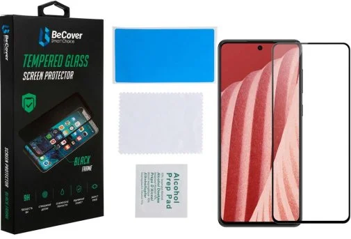 Фото: Захисне скло BeCover for Samsung A73 A736 - Black (707323) № 4 | KTC