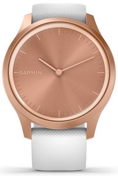 Смарт годинник Garmin Vivomove Style Rose Gold Aluminum Case with White Silicone Band (010-02240-20)
