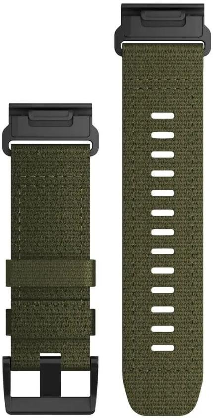 Ремінець Garmin for Tactix 7 - 26mm QuickFit Tactical Ranger Green Nylon (010-13010-10)
