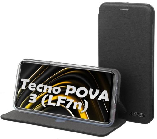 Чохол BeCover for Tecno Pova 3 LF7n - Exclusive Black (709048)