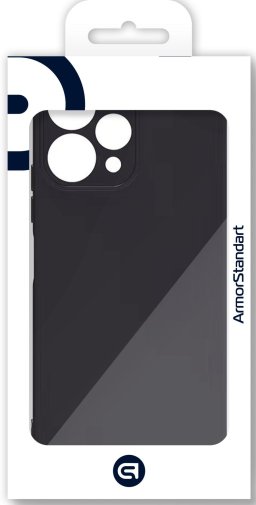 Чохол ArmorStandart for Xiaomi Redmi 12 4G - Matte Slim Fit Black Camera cover (ARM66526)