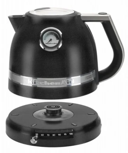 Фото: Електрочайник KitchenAid Variable Temperature Kettle 1.5L Artisan 5KEK1522 Matte Black (5KEK1522EBK) № 9 | KTC