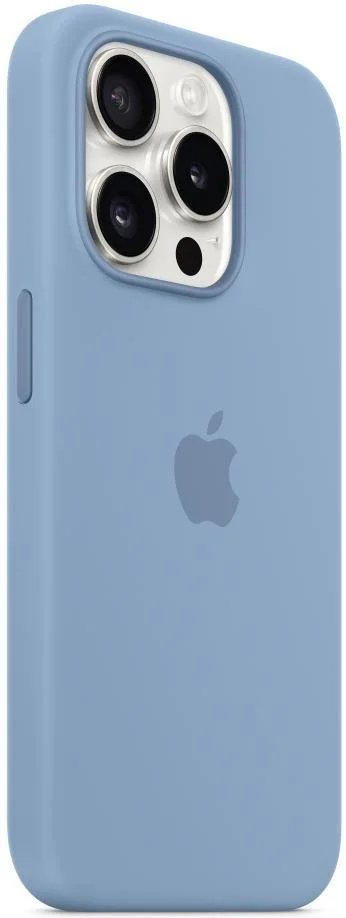 Фото: Чохол Apple for iPhone 15 Pro - Silicone Case with MagSafe Winter Blue (MT1L3) № 11 | KTC