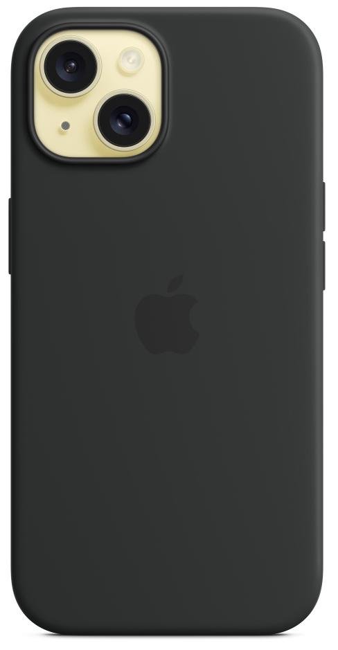 Чохол Apple for iPhone 15 - Silicone Case with MagSafe Black (MT0J3)
