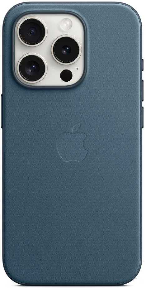 Фото: Чохол Apple for iPhone 15 Pro - FineWoven Case with MagSafe Pacific Blue (MT4Q3) № 11 | KTC