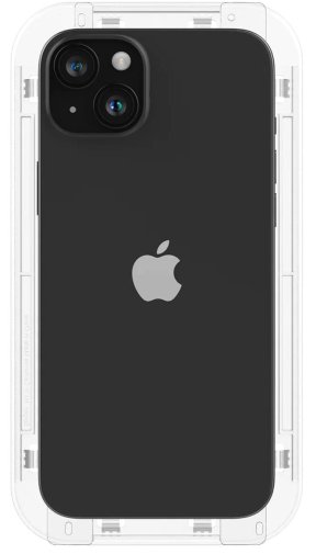 ] Захисне скло Spigen for Apple iPhone 15 Plus - EZ FIT tR 2 Pack (AGL06883)