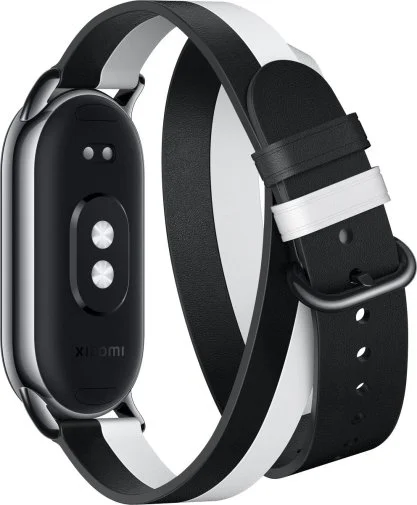 Фото: Ремінець Xiaomi for Mi Band 8 - Black White (BHR7296CN) № 6 | KTC