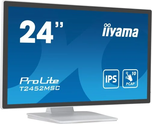 Фото: Монітор iiyama T2452MSC-W1 White - 23.8" IPS / 1920×1080 / 60 Гц № 15 | KTC
