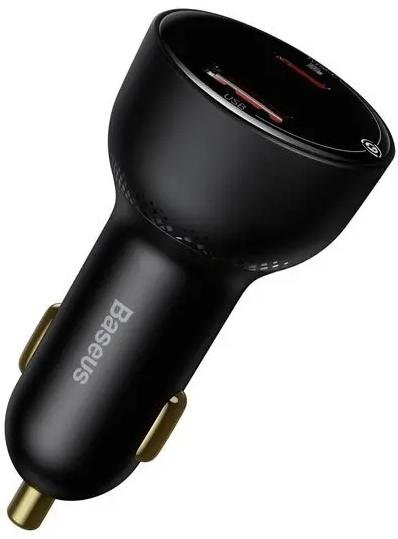 Автомобільний зарядний пристрій Baseus Superme Digital Display PPS Dual Quick Charger 100W Black (CCZX-01)