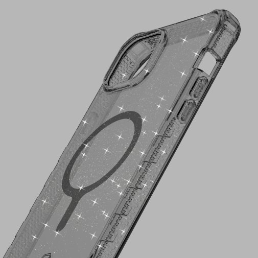 Чохол iTSkins for iPhone 15 Supreme R Spark with MagSafe Smoke (AP5N-MGSPA-SMOK)