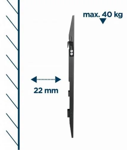 Фото: Кронштейн Gembird WM-70F-02 Black № 10 | KTC