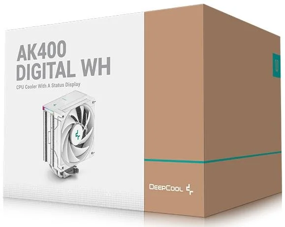 Фото: Кулер для процесора Deepcool AK400 Digital White (R-AK400-WHADMN-G) № 16 | KTC