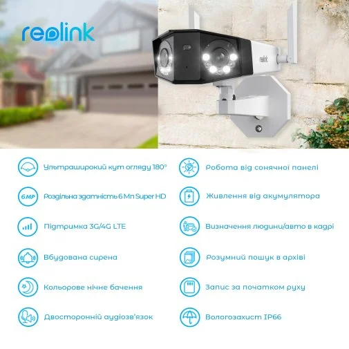 Фото: Камера Reolink Duo 2 LTE № 15 | KTC