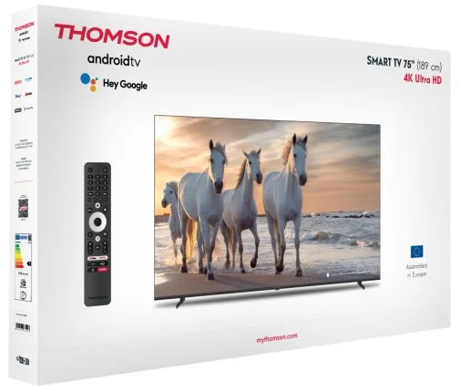 Фото: Телевізор LED Thomson 75UA5S13 (Android TV, Wi-Fi, 3840x2160) № 12 | KTC