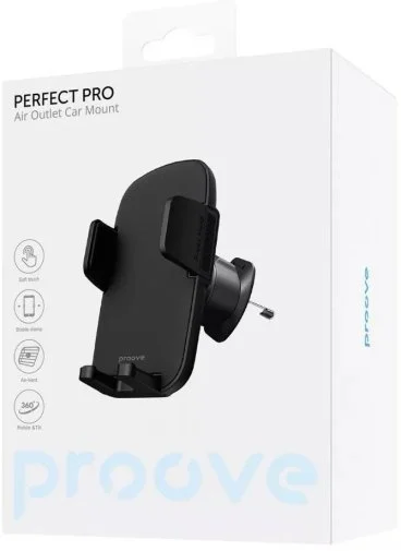 Фото: Кріплення для мобільного телефону Proove Perfect Pro Air Outlet Car Mount Black (CHPP00000001) № 7 | KTC