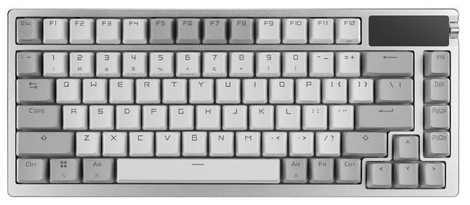 Клавіатура ASUS ROG Azoth NX Red ENG PBT White (90MP031A-BKUA11)