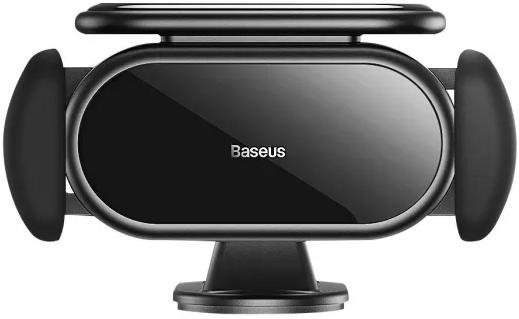 Кріплення для мобільного телефону Baseus Steel Cannon pro Solar Electric Car Mount Black (SUGP010001)