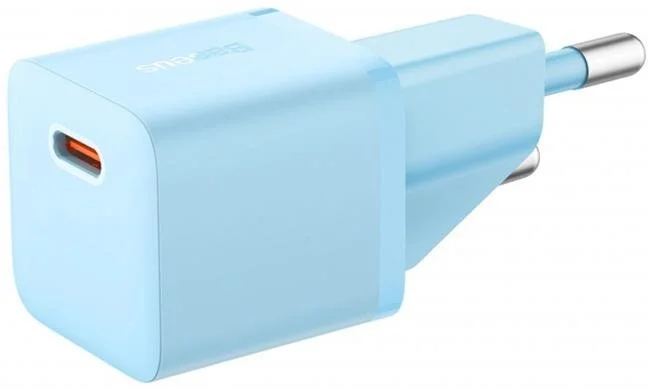 Фото: Зарядний пристрій Baseus GaN5 Fast Charger 1C 20W Blue (CCGN050103) № 6 | KTC