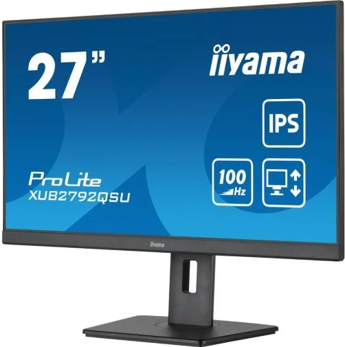 Фото: Монітор iiyama XUB2792QSU-B6 Black - 27" IPS / 2560×1440 / 100 Гц / AMD FreeSync / Pivot / HAS № 15 | KTC